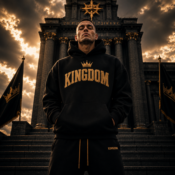 Kingdom Black Gold Hoodie