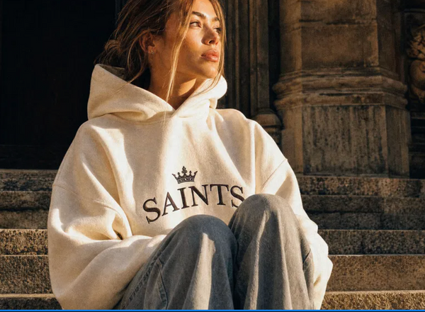 Saints Hoodie Cream